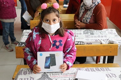 SUPPORT CHILDREN EDUCATION IN TURKEY WITH TABLETS