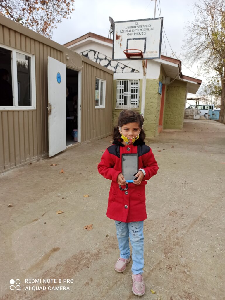 SUPPORT CHILDREN EDUCATION IN TURKEY WITH TABLETS
