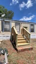 New deck built by volunteers