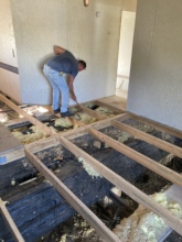 Flooded floor replacement 2