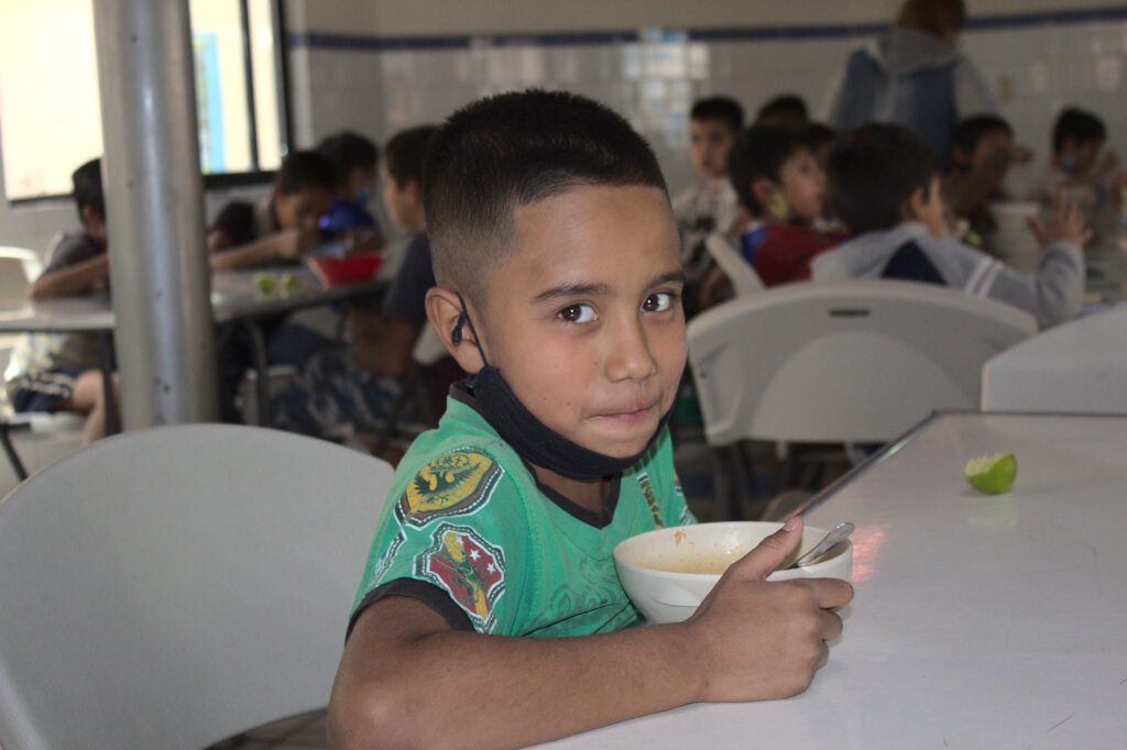 Invite a child in need one healthy meal