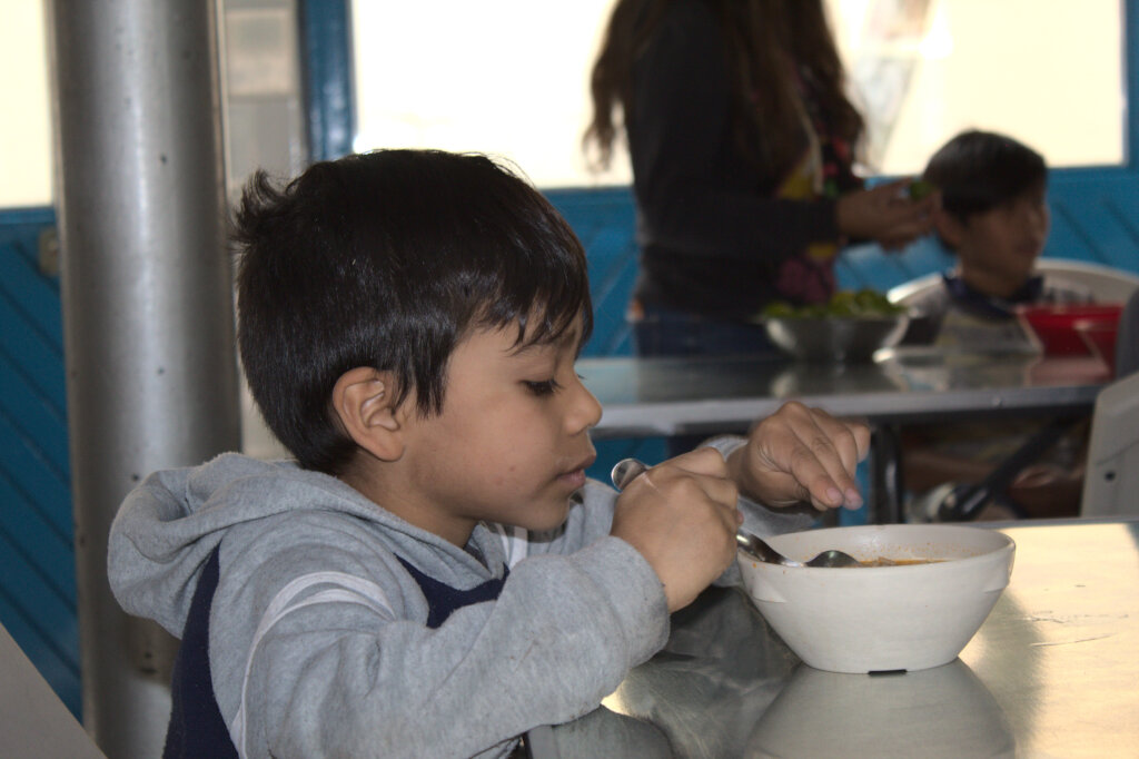 Invite a child in need one healthy meal