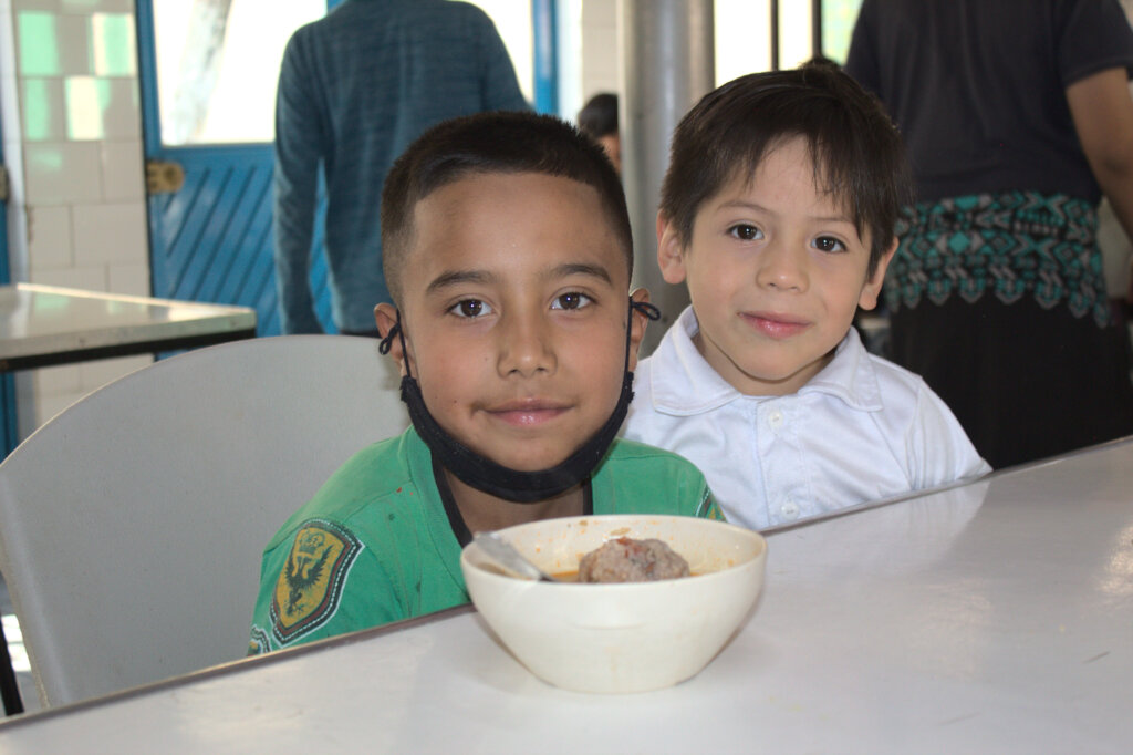 Invite a child in need one healthy meal