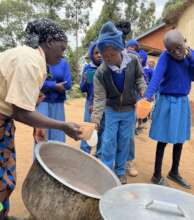 Morning porridge at Thinu