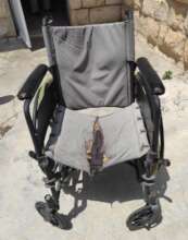 Worn out wheelchair