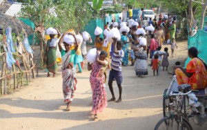 Ration kits to cyclone  affected families
