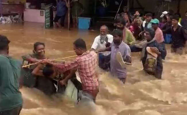 Cyclone and Floods Relief in Andhra Pradesh, India
