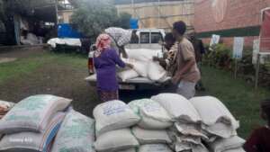 Partial picture of  MHO   food aid