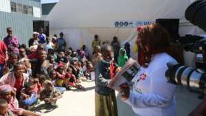 MHO at IDP camp