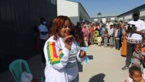 MHO Director at IDP site what dire situation in th