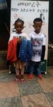 IDP childern providing clothes