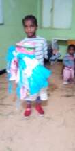 one of girl project beneficiarie