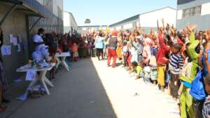provided psychological support for displaced child