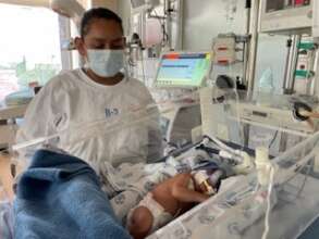 Baby Jesus is in good hands after surgery