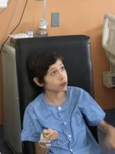 Trusting his surgeon's skill; an image of hope