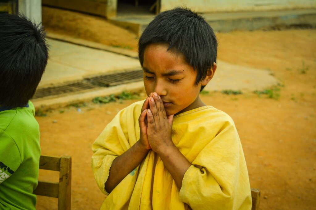 Christmas Blankets for Native Peruvian Children