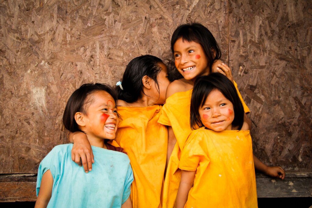 Christmas Blankets for Native Peruvian Children