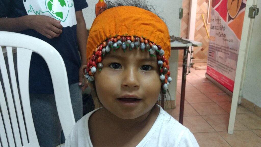 Christmas Blankets for Native Peruvian Children
