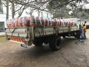 Delivery of gas cylinders