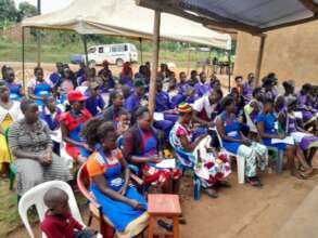 Apprentices in Nsonga training in business skills