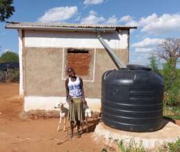 Goat keeping and safe water for disabled people