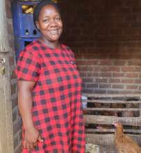 Jane enjoys keeping chickens for food and  income