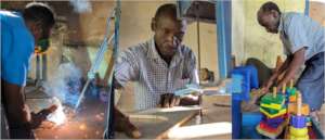 Many different appliances are made in the workshop