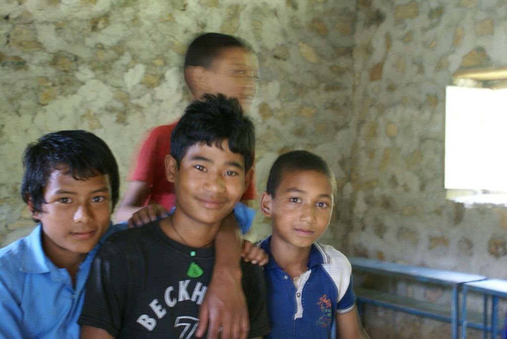 A Teacher's Salary Helps 300 Children in Nepal