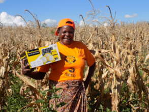 Women Solapreneur with a Solar Home System