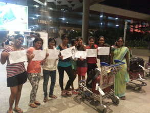 Happy Hellos at Airport