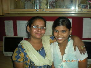 Pinky and Mom