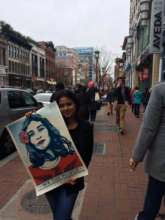 Nilo @women's march in DC
