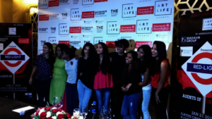 At the press conference....