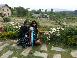 Me and with my aunty in Himachal Pradesh