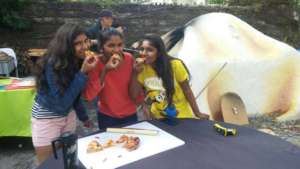 3Musketeers - doing what they do best #Eating inLA
