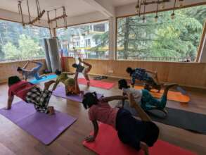 Yoga at Kranti School