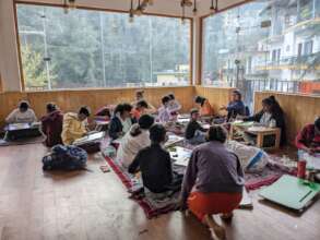 Krantikaris in the Art Class