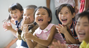 Children regain a sense of well-being