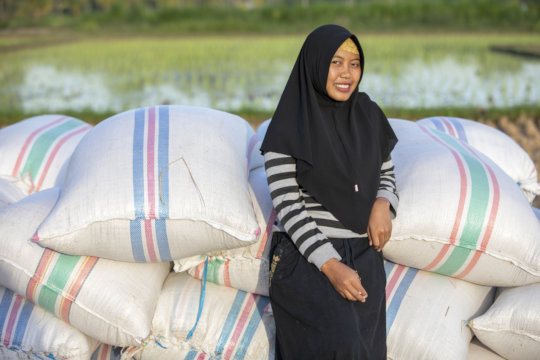 Ida in Terara, Indonesia