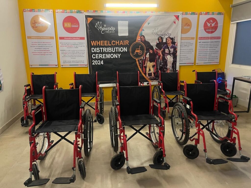 Gift of mobility to 60 persons with disabilities