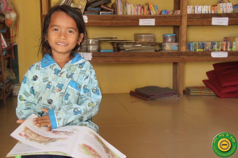 Provide library access to 250 Cambodian kids!