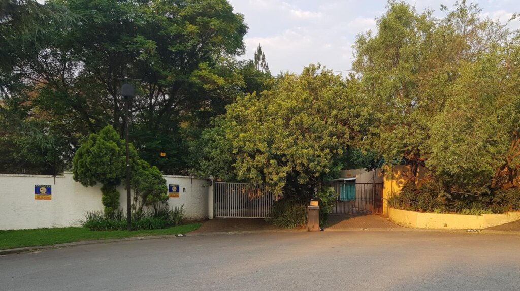 Entrance to our new house at No. 8