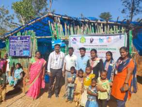 Seeds distributed for children