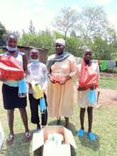 Caregiver & OVC Receiving Food