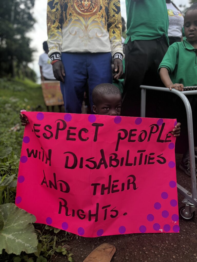 Little Christopher's banner says it all!