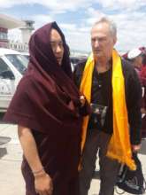 Lee Weingrad unexpectedly meeting monastery Abbot