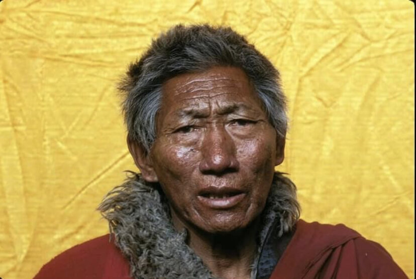 Tashi, first person I met in my first visit, 1987