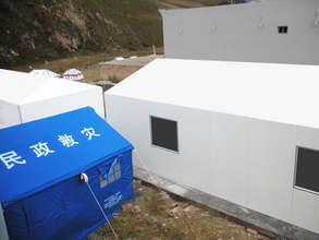 new housing replaces tents