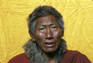 Regent Abbot Tashi, who gave the clinic land