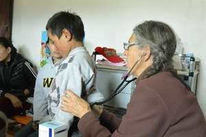 Dr. Julie Carpenter with Patient 3